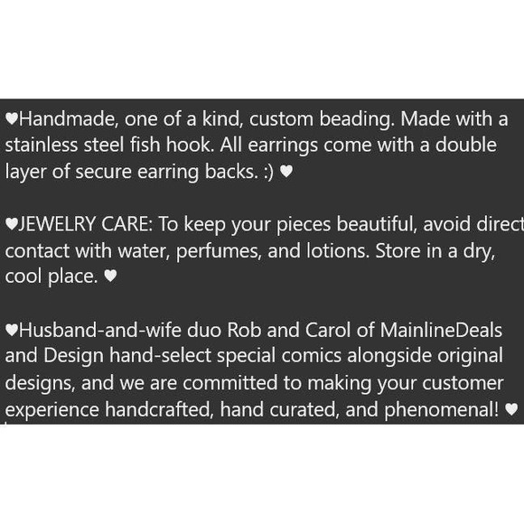 Bluey Cartoon Halloween Earrings Kids Dog Bingo Witch Jewelry Handmade - Picture 5 of 5